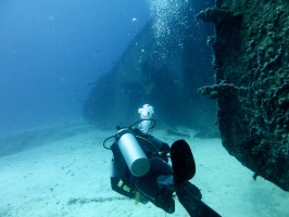 Arnie at the Wreck of the C58 IIMG 3293